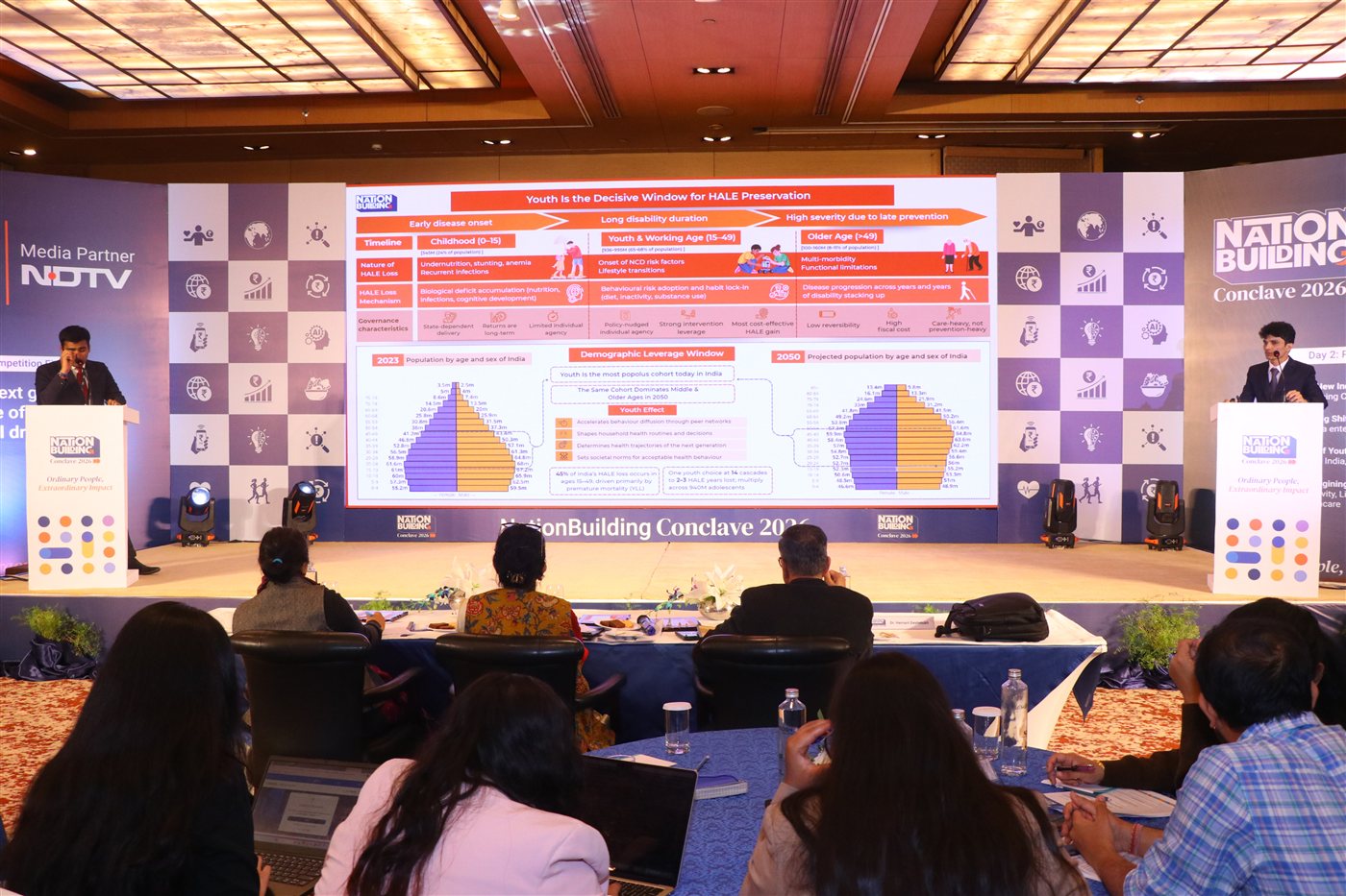 Students at the Conclave