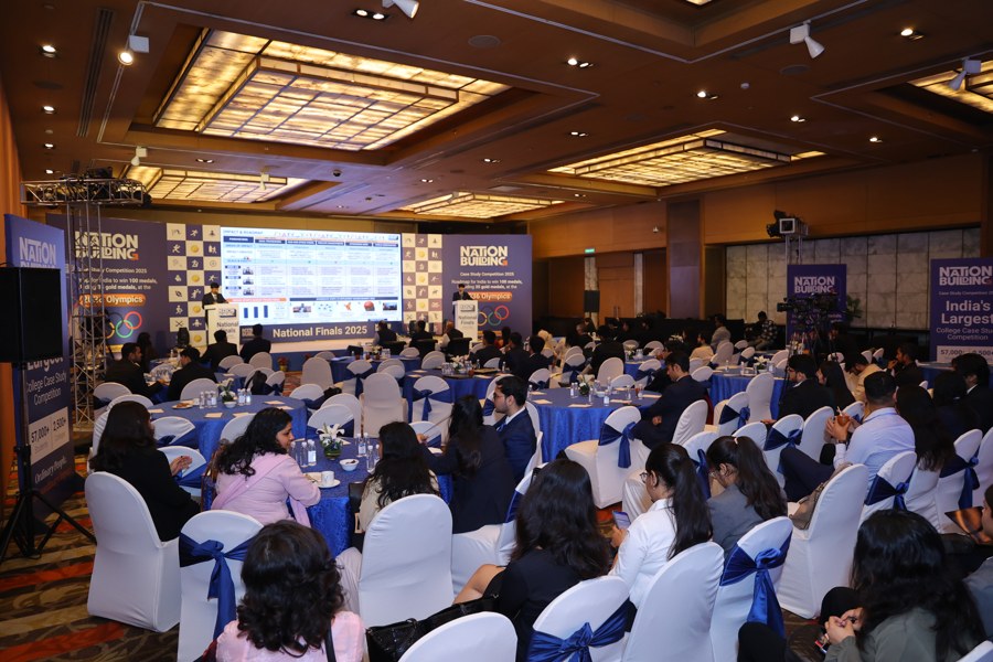 Students participating in the Conclave